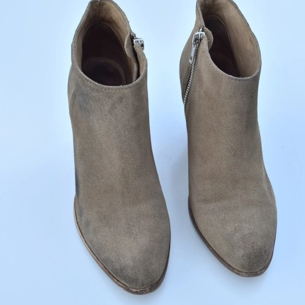 J. Crew suede ankle boots
